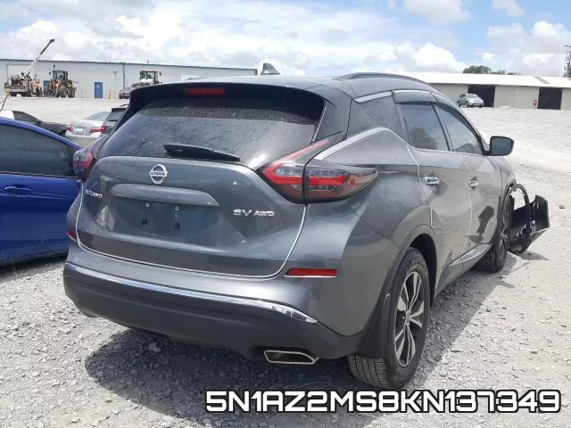 5N1AZ2MS8KN137349 фото 5