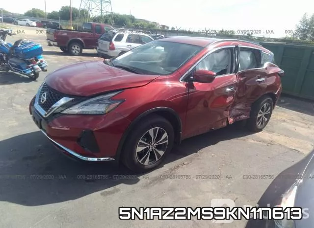 5N1AZ2MS9KN117613 фото 3