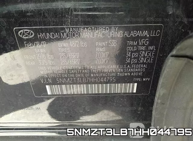5NMZT3LB7HH044795 фото 10