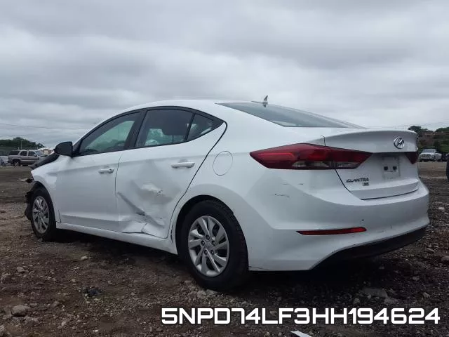5NPD74LF3HH194624 фото 4