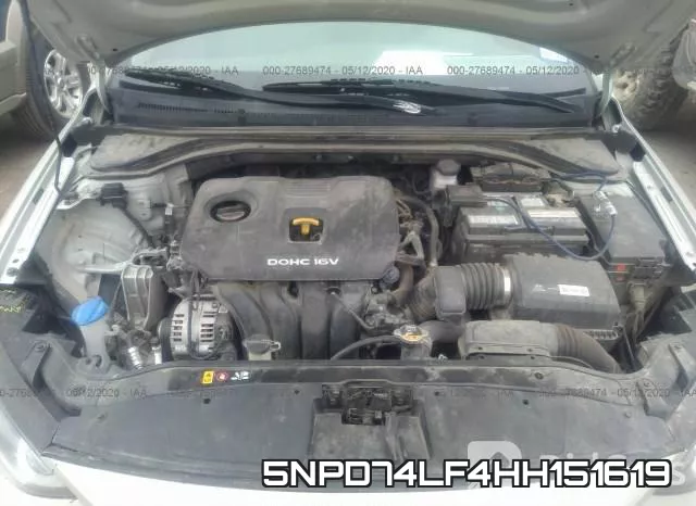5NPD74LF4HH151619 фото 2