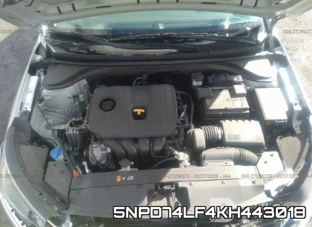 5NPD74LF4KH443018 фото 2