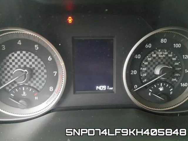 5NPD74LF9KH405848 фото 9