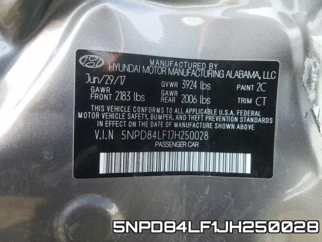 5NPD84LF1JH250028 фото 2