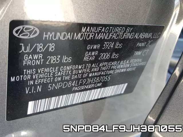 5NPD84LF9JH387055 фото 2