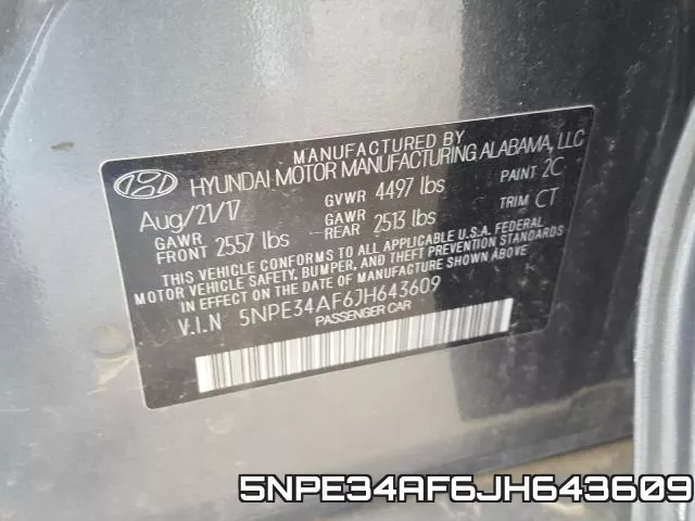 5NPE34AF6JH643609 фото 2