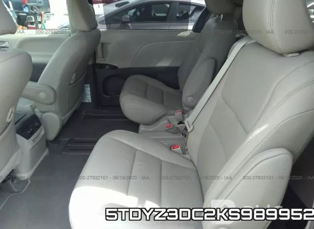 5TDYZ3DC2KS989952 фото 9