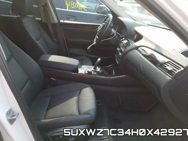 5UXWZ7C34H0X42927 фото 6
