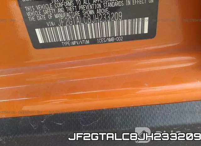 JF2GTALC8JH233209 фото 10
