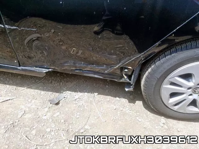 JTDKBRFUXH3039612 фото 10