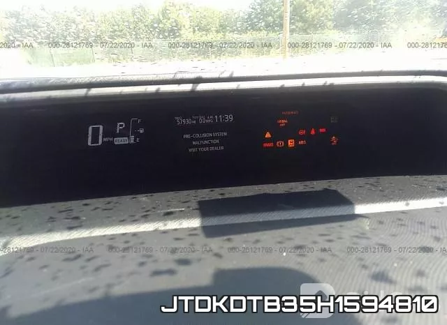 JTDKDTB35H1594810 фото 8