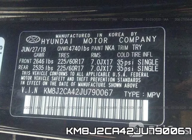 KM8J2CA42JU790067 фото 10