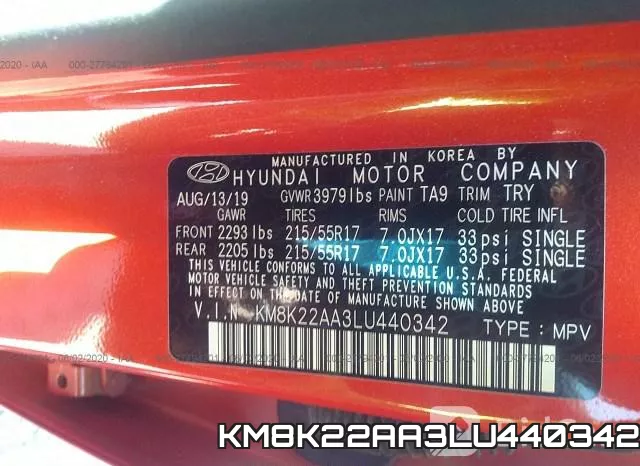 KM8K22AA3LU440342 фото 10