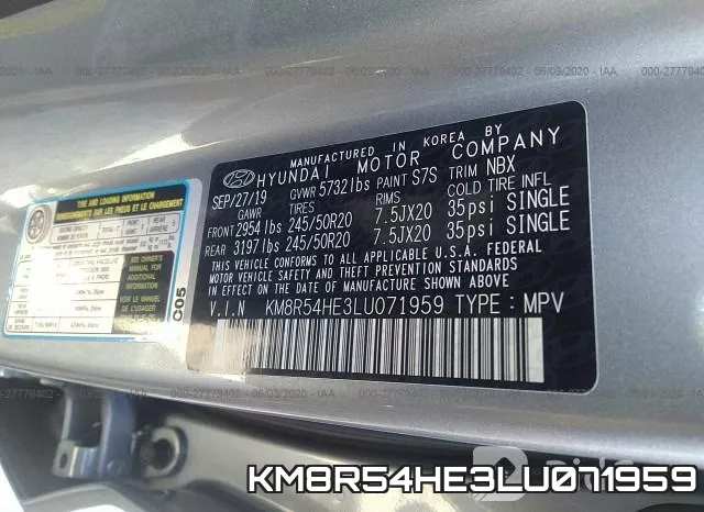 KM8R54HE3LU071959 фото 10