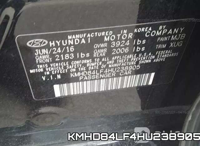 KMHD84LF4HU238905 фото 10