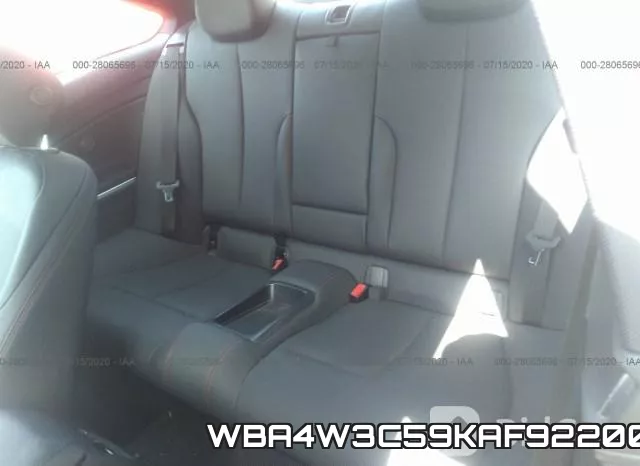 WBA4W3C59KAF92200 фото 9