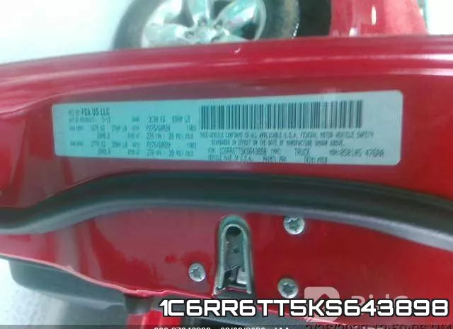 1C6RR6TT5KS643898 фото 10