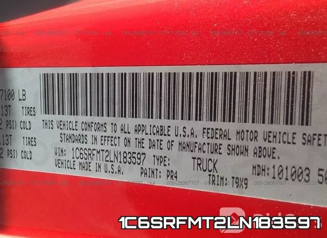 1C6SRFMT2LN183597 фото 10