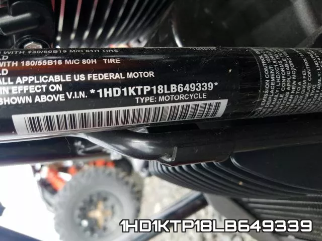 1HD1KTP18LB649339 фото 2