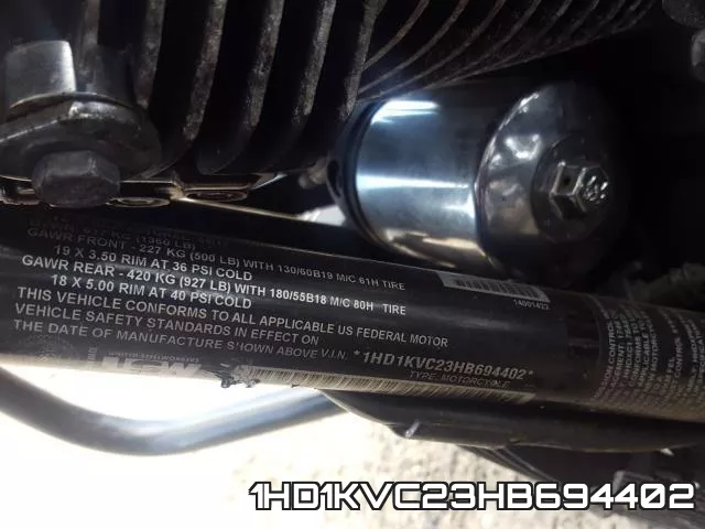 1HD1KVC23HB694402 фото 2