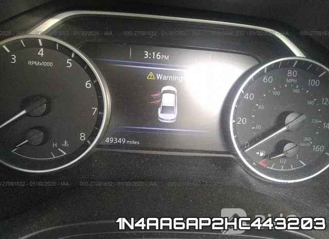 1N4AA6AP2HC443203 фото 8
