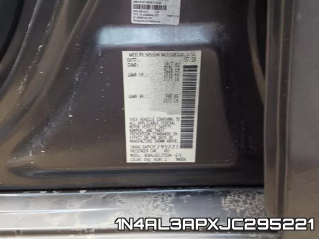 1N4AL3APXJC295221 фото 2