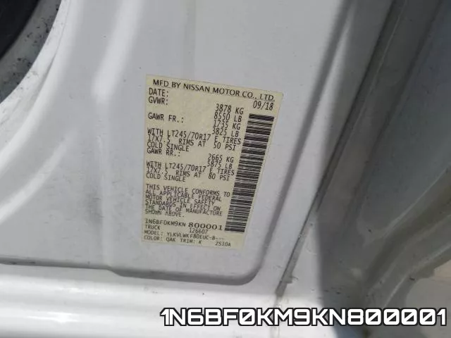 1N6BF0KM9KN800001 фото 2