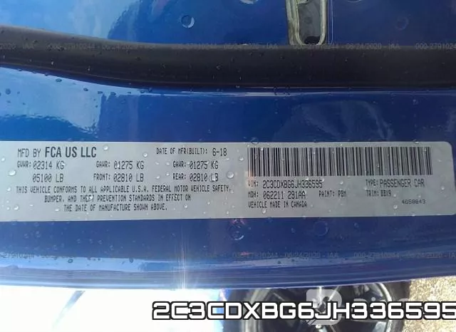 2C3CDXBG6JH336595 фото 10