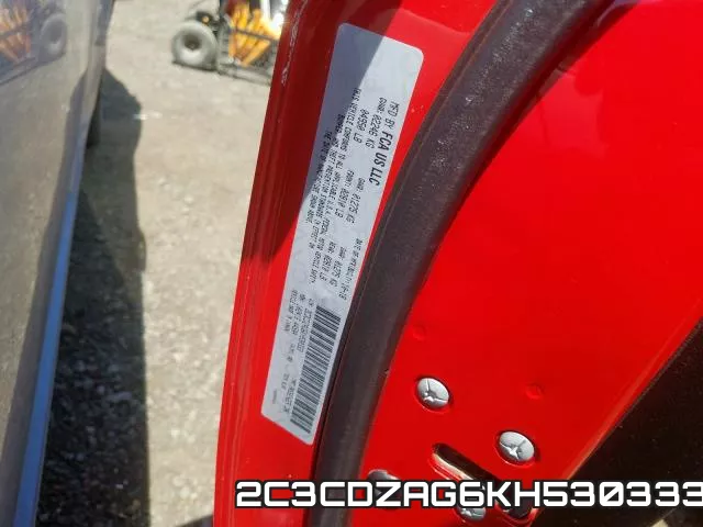 2C3CDZAG6KH530333 фото 2