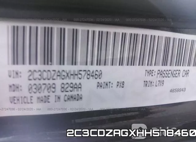 2C3CDZAGXHH578460 фото 10
