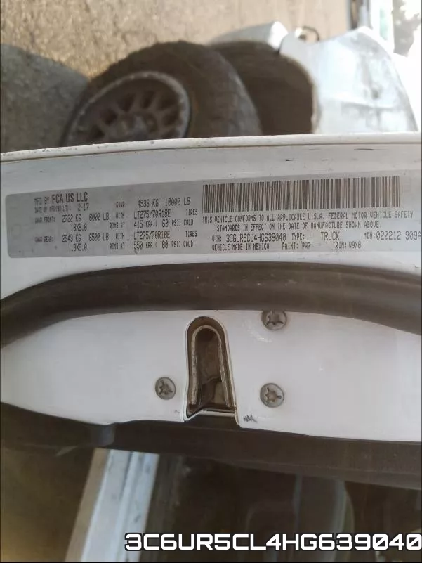3C6UR5CL4HG639040 фото 2
