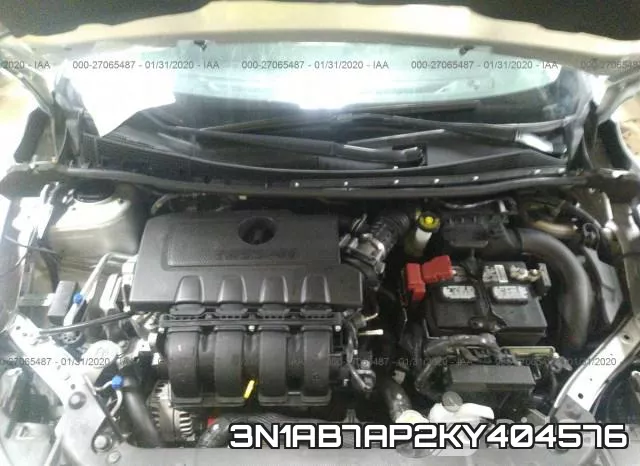 3N1AB7AP2KY404576 фото 2