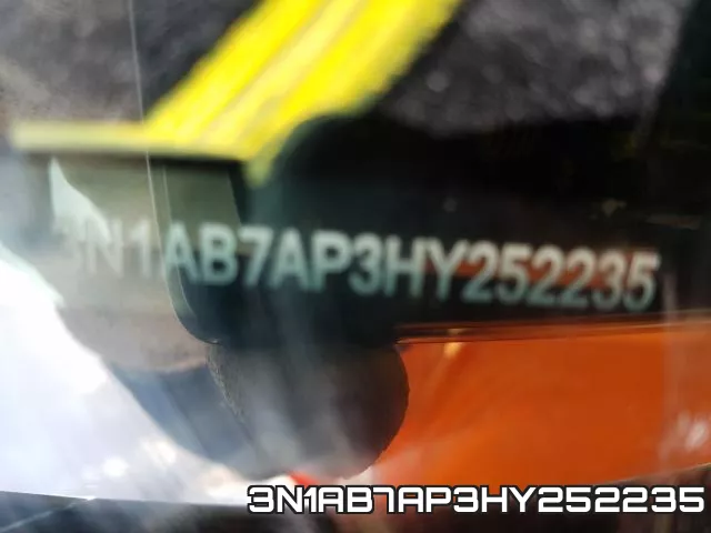 3N1AB7AP3HY252235 фото 2