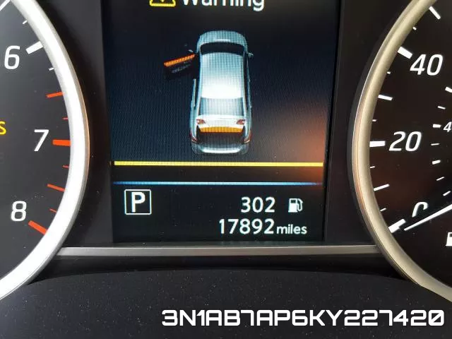 3N1AB7AP6KY227420 фото 9
