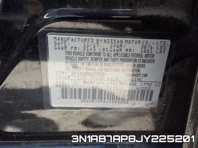 3N1AB7AP8JY225201 фото 2