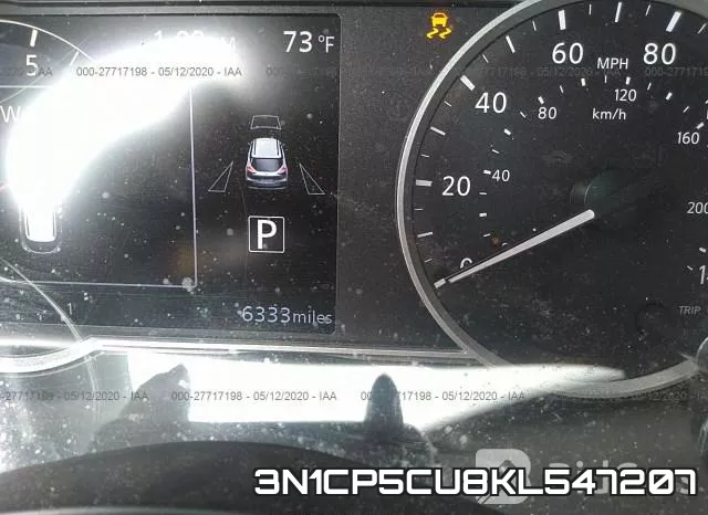 3N1CP5CU8KL547207 фото 8
