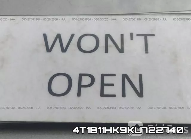 4T1B11HK9KU722740 фото 2