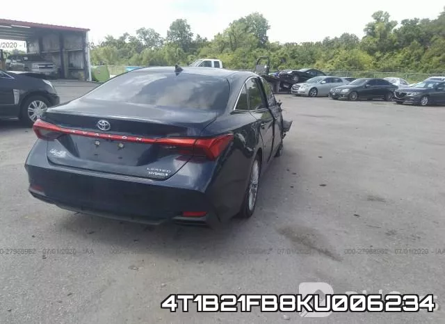 4T1B21FB8KU006234 фото 5