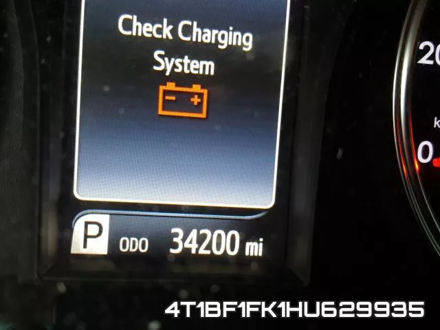 4T1BF1FK1HU629935 фото 9