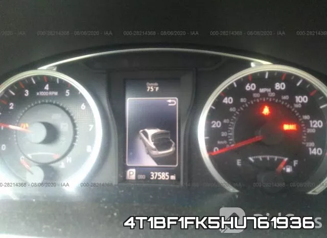 4T1BF1FK5HU761936 фото 8