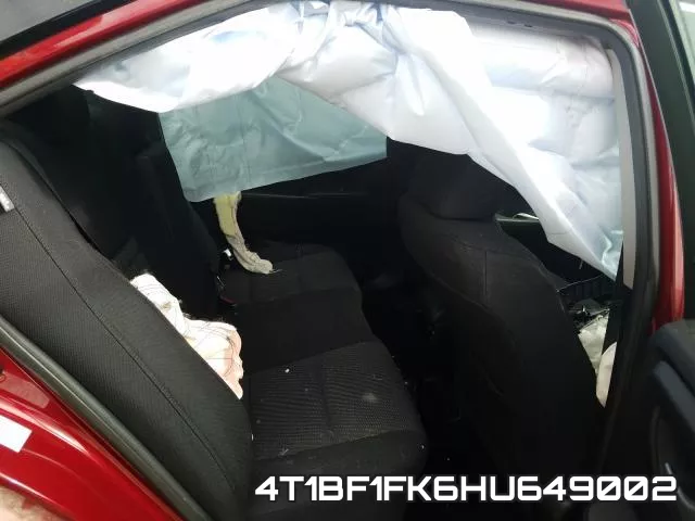 4T1BF1FK6HU649002 фото 7