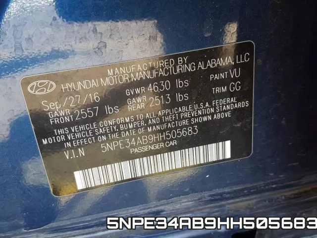 5NPE34AB9HH505683 фото 2