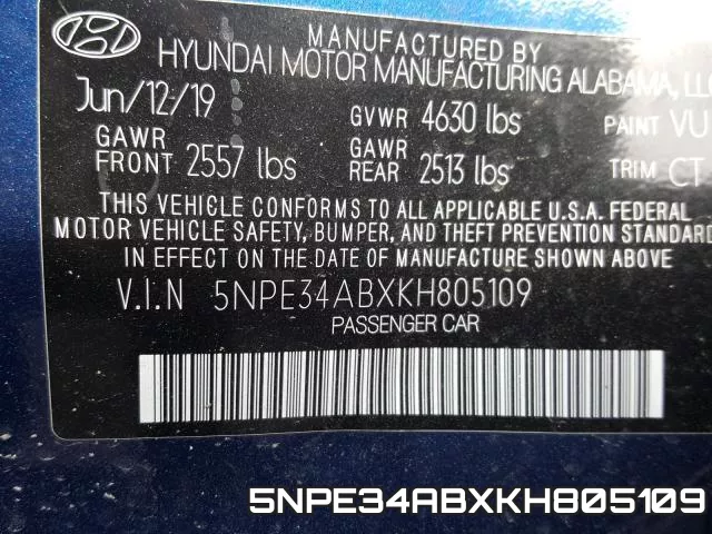 5NPE34ABXKH805109 фото 2