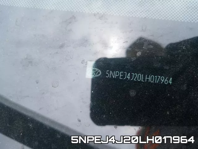 5NPEJ4J20LH017964 фото 2