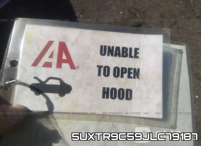 5UXTR9C59JLC79187 фото 2