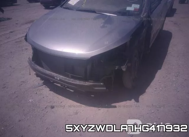 5XYZWDLA7HG417932 фото 6