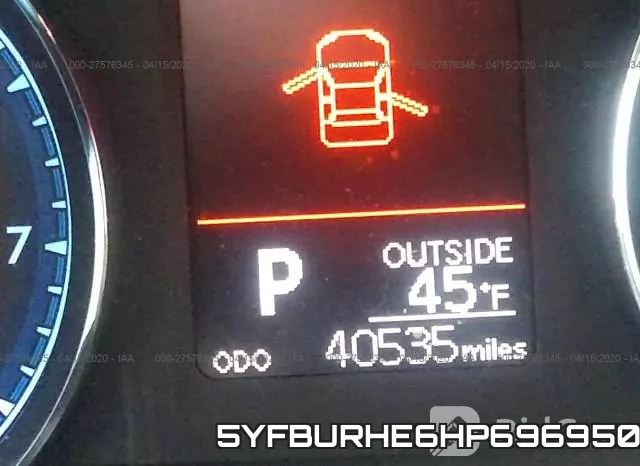 5YFBURHE6HP696950 фото 8