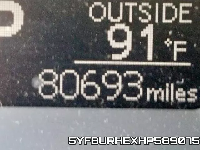 5YFBURHEXHP589075 фото 9