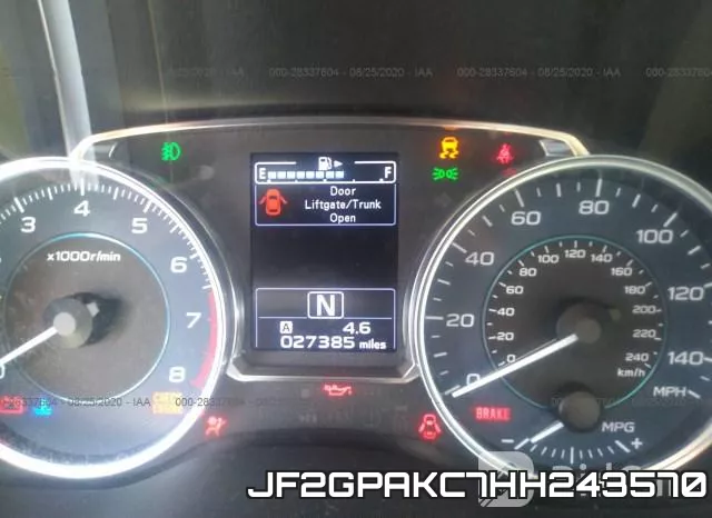 JF2GPAKC7HH243570 фото 8