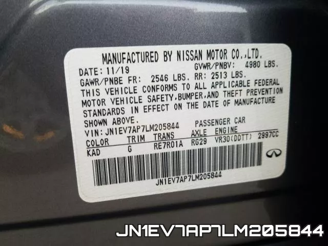 JN1EV7AP7LM205844 фото 2